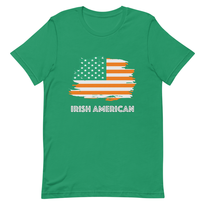 Irish American T-Shirt - StPatricksDayShop